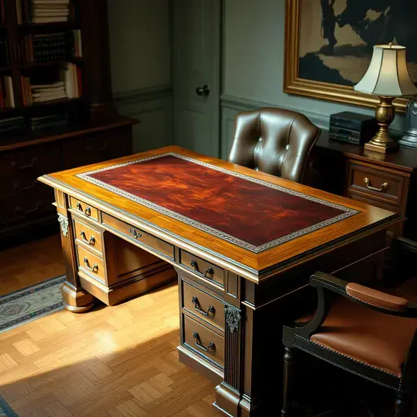 Executive desk restoration